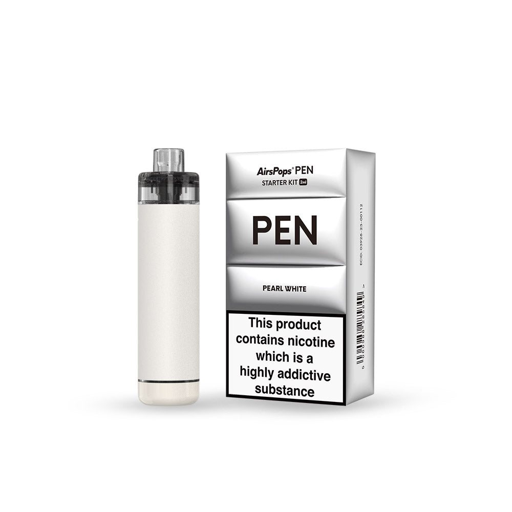 AirsPops PEN Starter Kit - Pearl White AIRSCREAM UK Limited (CRN : 11368960) AirsPops PEN Starter Kit - Pearl White AIRSCREAM UK Limited (CRN : 11368960)